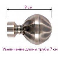 Наконечник Орион d25мм антик-золото в уп. (1шт) Наконечник Орион d25мм антик-золото в уп. (1шт)