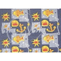 Коврик мерный ПВХ 0,65х15 м 7024Е Якоря черные Коврик мерный ПВХ 0,65х15 м 7024Е Якоря черные