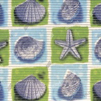 Коврик мерный ПВХ 0,65х15 м V4 C Ракушка синяя Коврик мерный ПВХ 0,65х15 м V4 C Ракушка синяя