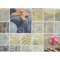 Коврик мерный ПВХ фотопечать 0,65х15 м FV08 Плитка звезды Коврик мерный ПВХ фотопечать 0,65х15 м FV08 Плитка звезды