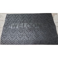 Коврик резиновый Welkom цветной 40х60 ёлочка (3306)