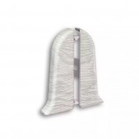 230 Торцевая (пара) для плинтуса 55мм "Идеал Классик", Дуб Айсберг (10 шт/уп) 230 Торцевая (пара) для плинтуса 55мм "Идеал Классик", Дуб Айсберг (10 шт/уп)