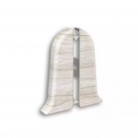 267 Торцевая (пара) для плинтуса 55мм "Идеал Классик", Клен Белый (10 шт/уп) 267 Торцевая (пара) для плинтуса 55мм "Идеал Классик", Клен Белый (10 шт/уп)