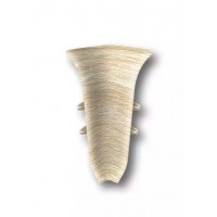 273 Угол внутренний для плинтуса 55мм "Идеал Классик", Сосна Светлая (20 шт/уп)