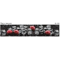 Панель Лёд и вишня Ф-155 Спк 3*06 1,3мм Панель Лёд и вишня Ф-155 Спк 3*06 1,3мм