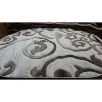 Ковер 2183-34 беж. LEGRAND 2*3 (6 кв.м) ОВАЛ Ковер 2183-34 беж. LEGRAND 2*3 (6 кв.м) ОВАЛ