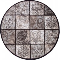 Ковер VALENCIA deluxe d328 brown 1,5*1,5 (2,25 м2) Ковер VALENCIA deluxe d328 brown 1,5*1,5 (2,25 м2)