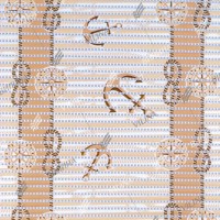 Коврик мерный ПВХ 0,65х15 м V16 Y Якоря беж Коврик мерный ПВХ 0,65х15 м V16 Y Якоря беж