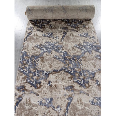 Дорожка Samira 1,6м beige/blue 730 (O1119)  (40 м.кв.)