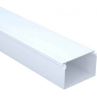 Кабельный короб 40х25мм 2,0м Белый 001 Кабельный короб 40х25мм 2,0м Белый 001