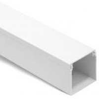 Кабельный короб 40х40мм 2,0м Белый 001 Кабельный короб 40х40мм 2,0м Белый 001