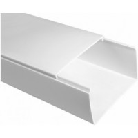 Кабельный короб 100х40мм 2,0м Белый 001 Кабельный короб 100х40мм 2,0м Белый 001