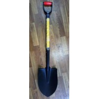 Лопата штыковая с флибергл. черенком 21мм ЖЕЛТАЯ Лопата штыковая с флибергл. черенком 21мм ЖЕЛТАЯ