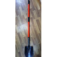 Лопата штыковая с флибергл. черенком 21мм КРАСНАЯ Лопата штыковая с флибергл. черенком 21мм КРАСНАЯ