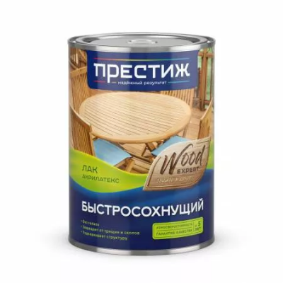 Лак Acryllatex по дереву 0,9л Престиж