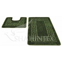 Набор ковриков д/в SHAHINTEX РР 50*80+50*50 изумрудный 67 Набор ковриков д/в SHAHINTEX РР 50*80+50*50 изумрудный 67