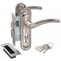 Замок врезной TRODOS 50/106-ЦМВ70 SN (никель) Замок врезной TRODOS 50/106-ЦМВ70 SN (никель)