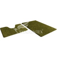 Набор ковриков д/в SHAHINTEX MICROFIBER 60*100+60*50 оливковый м11 Набор ковриков д/в SHAHINTEX MICROFIBER 60*100+60*50 оливковый м11