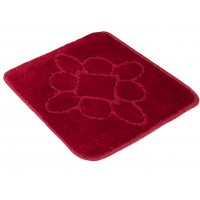 Набор ковриков д/в SHAHINTEX РР 35*35 4 шт.бордовый 45 Набор ковриков д/в SHAHINTEX РР 35*35 4 шт.бордовый 45