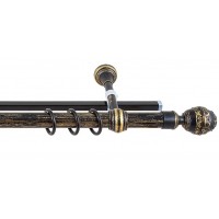 1,6 Карниз Валанс + У-шина черненое золото/патина 1,6 Карниз Валанс + У-шина черненое золото/патина