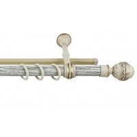 2,4 Карниз Валанс + У-шина чайное золото/патина 2,4 Карниз Валанс + У-шина чайное золото/патина