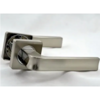 Ручки раздельные PARTNER R 106 SN/CP на квадратном основании Ручки раздельные PARTNER R 106 SN/CP на квадратном основании