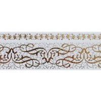 Бленда Прима белый/золото 30 м/п Бленда Прима белый/золото 30 м/п