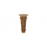 711 Угол внутренний для плинтуса 72мм "Терра", Дуб Антрацит (1уп=20шт) 711 Угол внутренний для плинтуса 72мм "Терра", Дуб Антрацит (1уп=20шт)