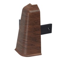 712 Угол наружный для плинтуса 72мм "Терра", Дуб Борнео (1уп=20шт) 712 Угол наружный для плинтуса 72мм "Терра", Дуб Борнео (1уп=20шт)