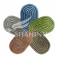 Универсальный хлопковый коврик SHAHINTEX STRIP 40*60 Универсальный хлопковый коврик SHAHINTEX STRIP 40*60