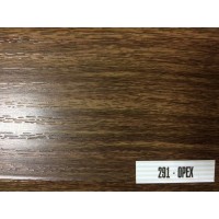 291 Угол наружный (комплект) для плинтуса 80мм "Идеал Система", Орех 291 Угол наружный (комплект) для плинтуса 80мм "Идеал Система", Орех