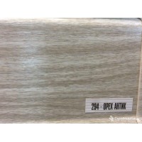 294 Угол наружный (комплект) для плинтуса 80мм "Идеал Система", Орех антик 294 Угол наружный (комплект) для плинтуса 80мм "Идеал Система", Орех антик