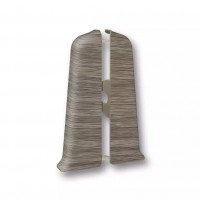 296 Торцевая (пара) для плинтуса 85мм "ДЕКОНИКА", Орех серый (10 шт/уп) 296 Торцевая (пара) для плинтуса 85мм "ДЕКОНИКА", Орех серый (10 шт/уп)