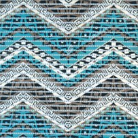 Коврик мерный ПВХ 0,65х15 м V17 BL Зигзаг голубой Коврик мерный ПВХ 0,65х15 м V17 BL Зигзаг голубой