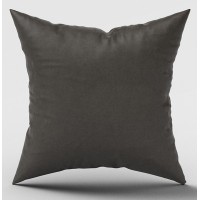Подушка декоративная Канвас 40*40 темно-серый СНЯТ Подушка декоративная Канвас 40*40 темно-серый СНЯТ