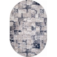 Ковер RICHI 8673 gray/blue 1,5*2,2 (3,3 кв.м) овал Ковер RICHI 8673 gray/blue 1,5*2,2 (3,3 кв.м) овал