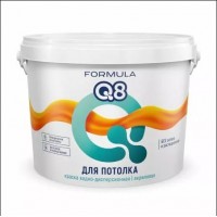Краска для потолка Formula Q8 2,7 кг Краска для потолка Formula Q8 2,7 кг