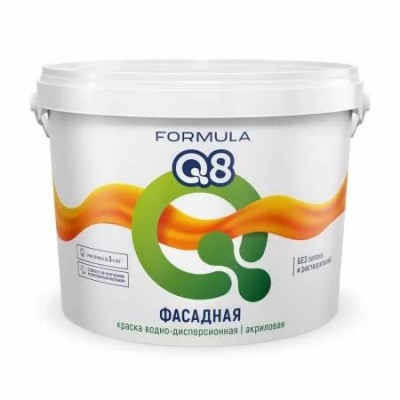 Краска фасадная  Formula Q8 1,5 кг