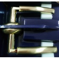 Ручки раздельные APECS H-0521-Z-GM/G (матовое золото) /золото Premier Ручки раздельные APECS H-0521-Z-GM/G (матовое золото) /золото Premier