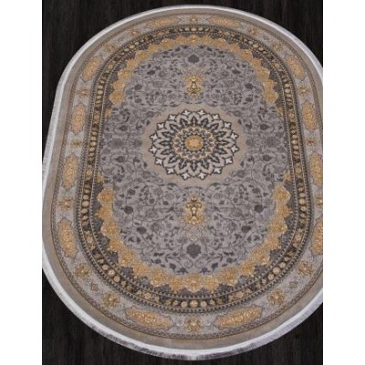 Ковер KASHAN 752142 овал 0.8*1.5 (1.2 кв.м)