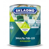 Эмаль ПФ 115 слоновая кость 0,8 кг SKLADNO Эмаль ПФ 115 слоновая кость 0,8 кг SKLADNO