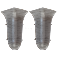 855 Угол внутренний для плинтуса 58мм "Вимар" Серебристый жемчуг (1уп=25шт) 855 Угол внутренний для плинтуса 58мм "Вимар" Серебристый жемчуг (1уп=25шт)