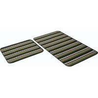 Набор ковриков SHAHINTEX РР LOOP LOOP icarpet 50*80+50*40 зеленый 52 Набор ковриков SHAHINTEX РР LOOP LOOP icarpet 50*80+50*40 зеленый 52