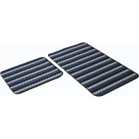 Набор ковриков SHAHINTEX РР LOOP LOOP icarpet 50*80+50*40 синий 56 Набор ковриков SHAHINTEX РР LOOP LOOP icarpet 50*80+50*40 синий 56