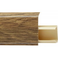 565 Плинтус напольный 55мм 2,2м "Quadro", Хартли (1уп=40шт) 565 Плинтус напольный 55мм 2,2м "Quadro", Хартли (1уп=40шт)