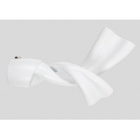 Наконечник Сакура d19/16мм белый матовый в упак.(1шт) Наконечник Сакура d19/16мм белый матовый в упак.(1шт)