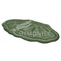 Коврик д/в SHAHINTEX PREMIUM 60*100 зеленый 52 Коврик д/в SHAHINTEX PREMIUM 60*100 зеленый 52