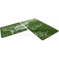 Набор ковриков д/в SHAHINTEX VINTAG 60*100+60*50 зеленый 52 Набор ковриков д/в SHAHINTEX VINTAG 60*100+60*50 зеленый 52