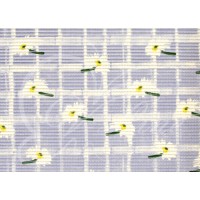 Коврик мерный ПВХ 0,65х15 м 7007C Ромашки синие Коврик мерный ПВХ 0,65х15 м 7007C Ромашки синие