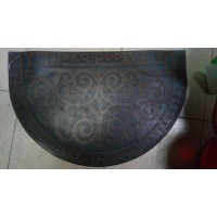 Коврик резиновый полукруг цветной 40х60 Good bay АКЦИЯ